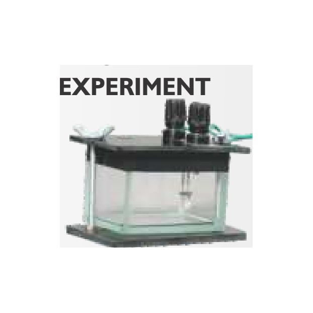 CRYSTAL TANK FOR  ULTRASONIC EXPERIMENT