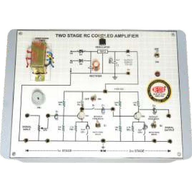 R. C. Coupled Amplifier Two Stage