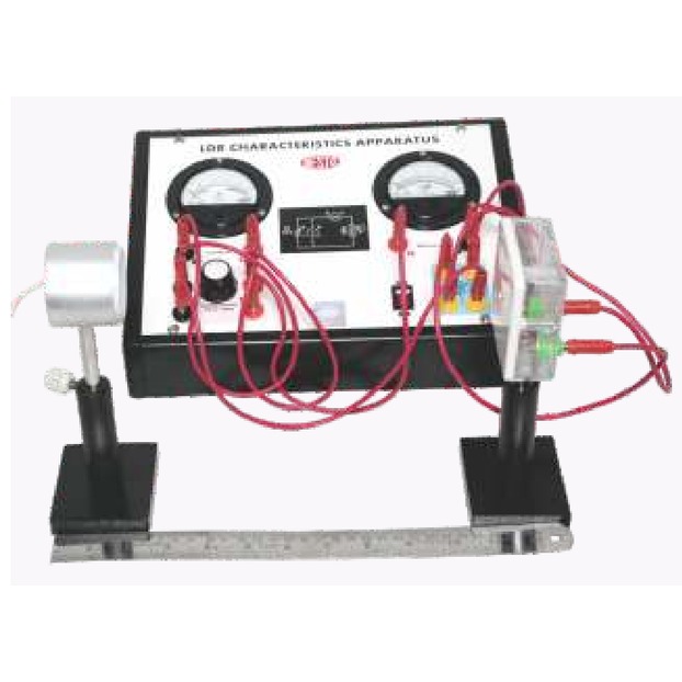 LDR Characteristics Apparatus With Two Analog Meters