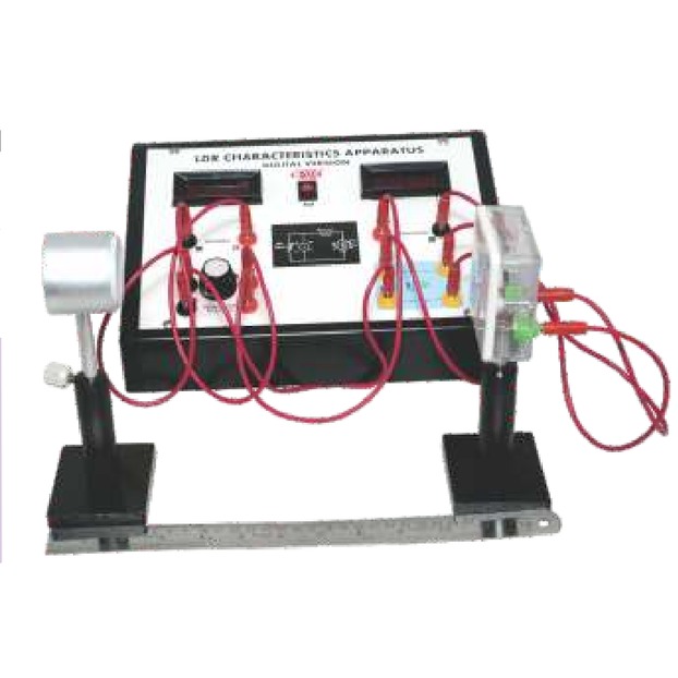 LDR Characteristics Apparatus With Two Digital Meters