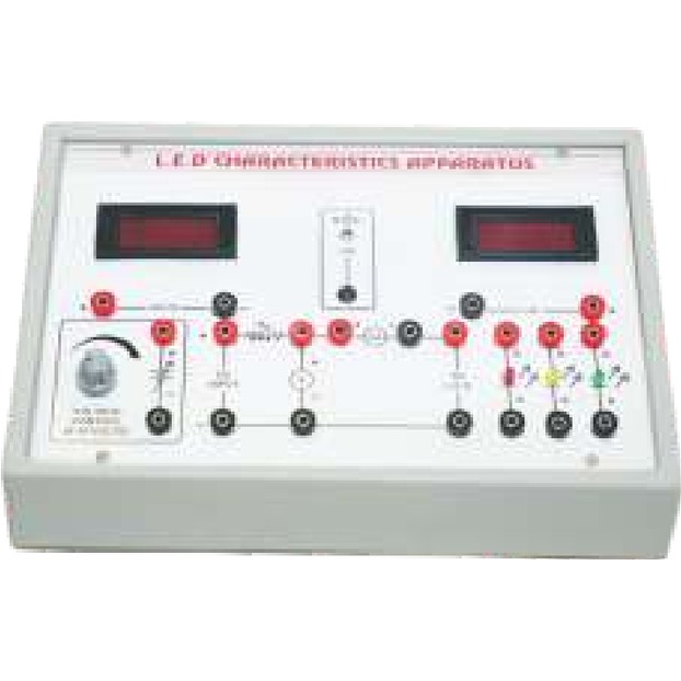 LED Characteristics Apparatus With Two Digital meters