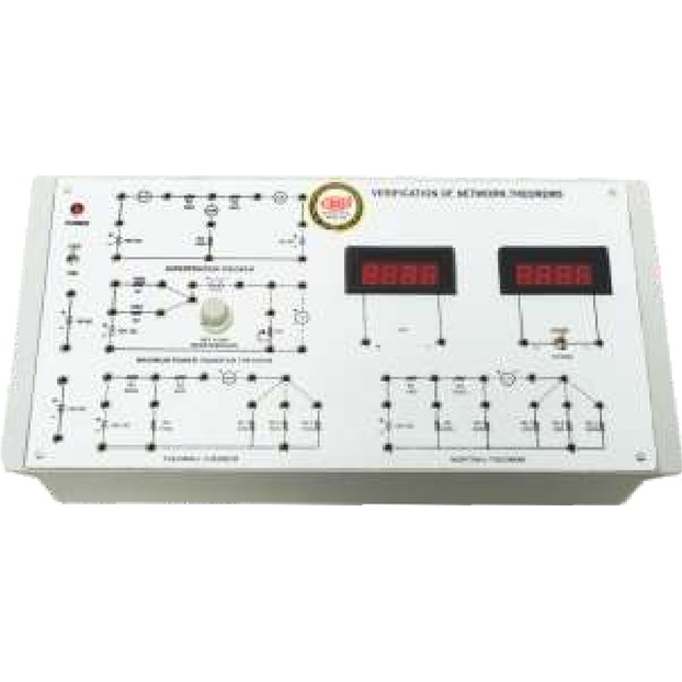 Network Theorem Apparatus With Two Digital Meters