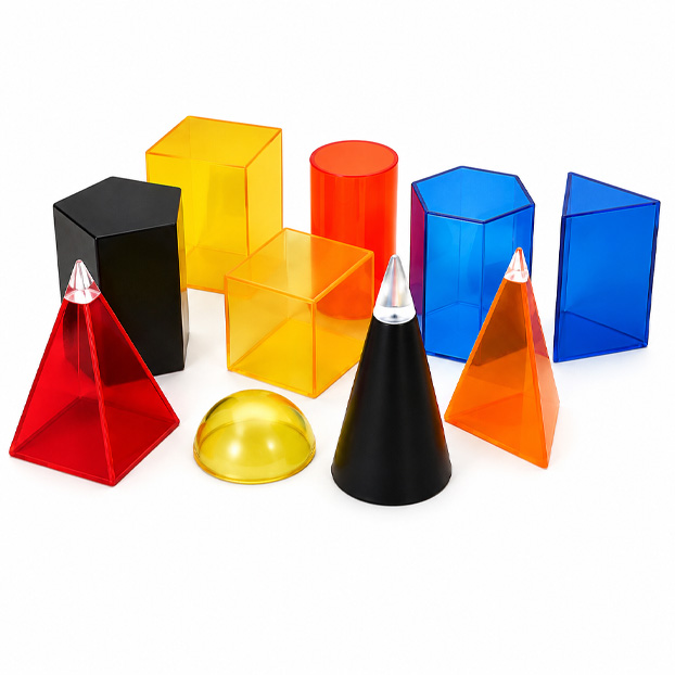 Transparent Geometrical Shapes (Bm-12)