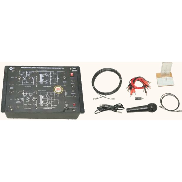 Analog Fiber Optic Voice Transmission Demonstrator