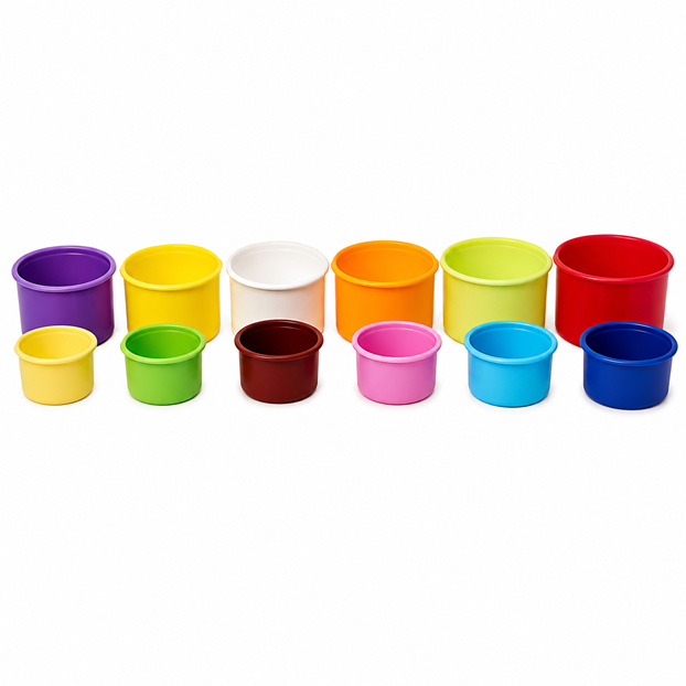 SET OF Volumetric Cups Plastic