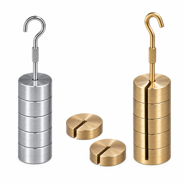 Slotted Weight Brass C.P