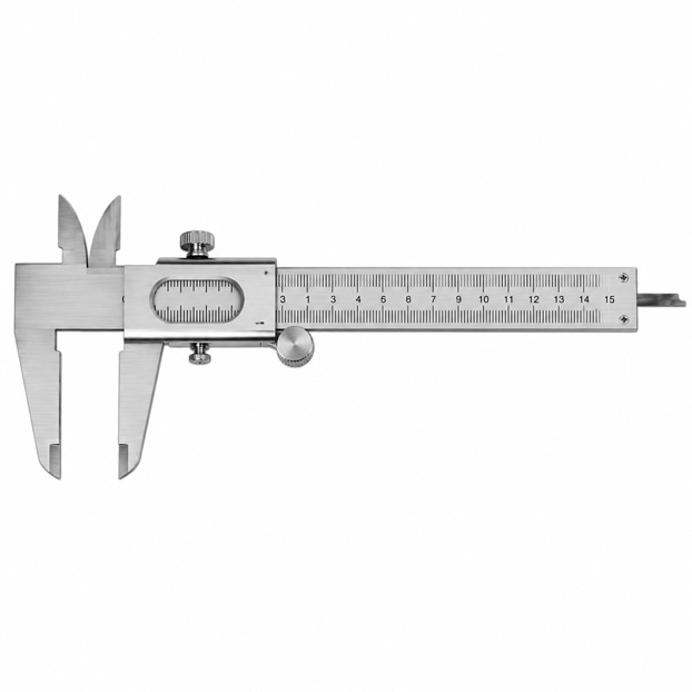 VERNIER CALIPER, STEEL C.P. 5” (125mm)
