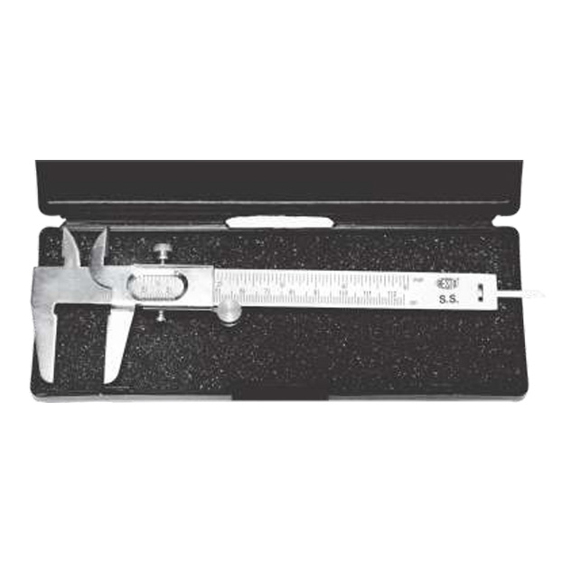 VERNIER CALIPER STAINLESS STEEL 5” (125mm)