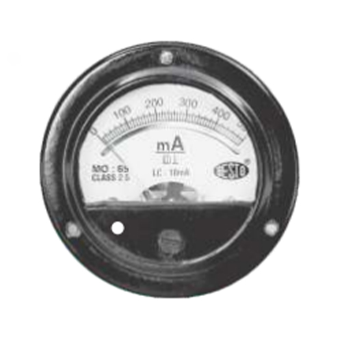 Round Panel Meter D.C.- 'A' Grade